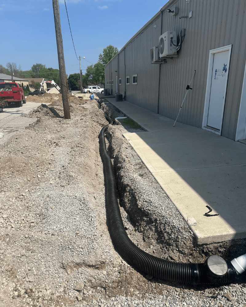 Commercial Sewer Line Work