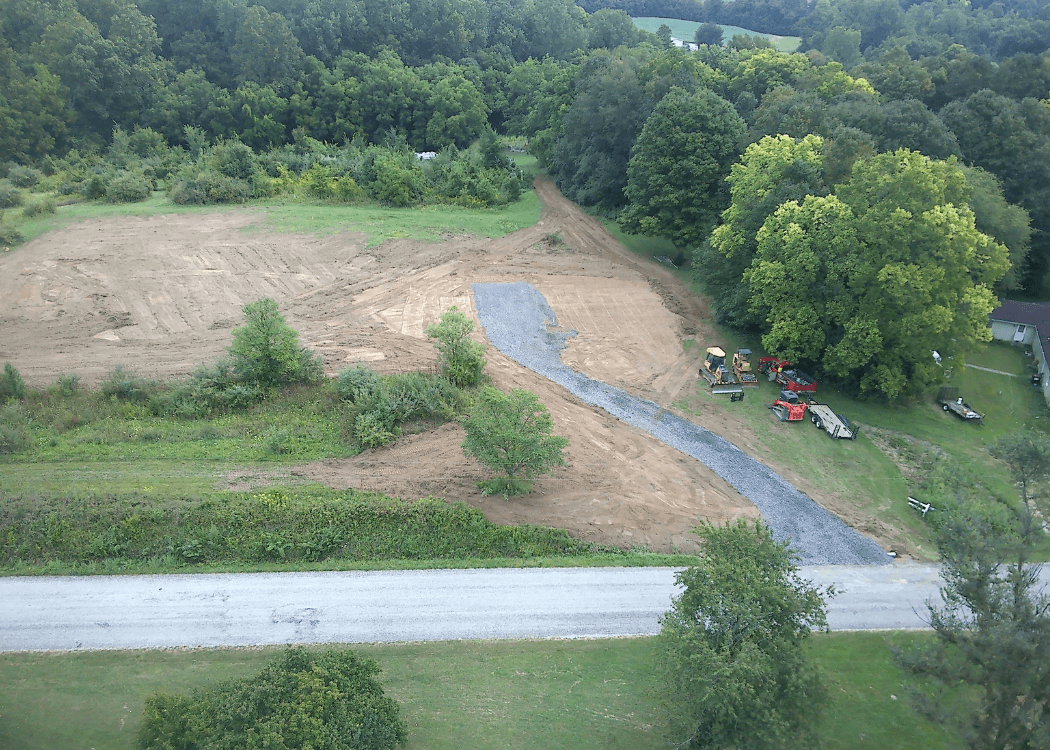Pond excavation Northeast Indiana