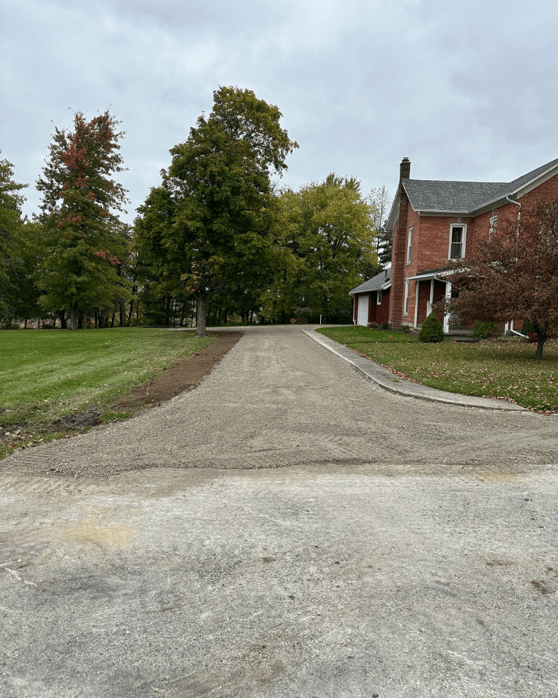 Gravel Driveway Long Run