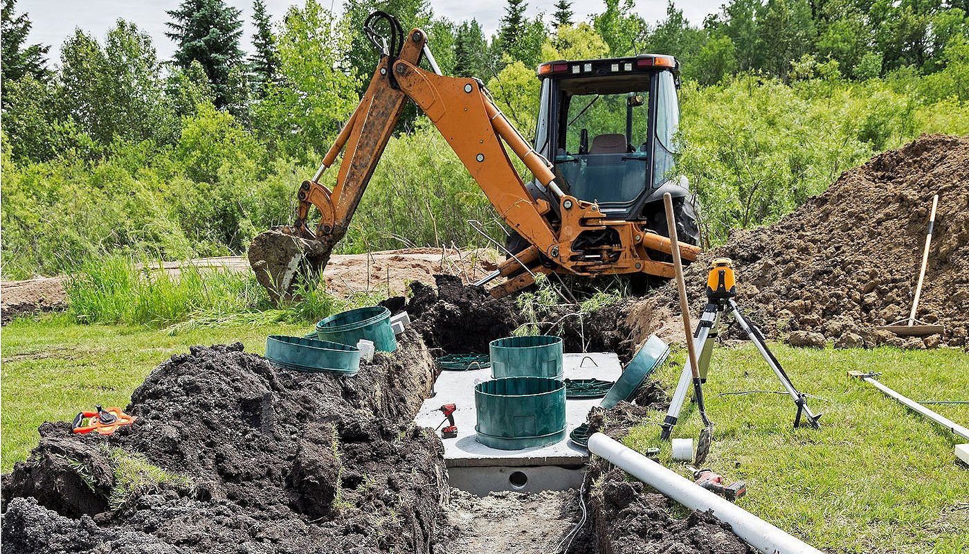 Septic system installation Whitley County Indiana